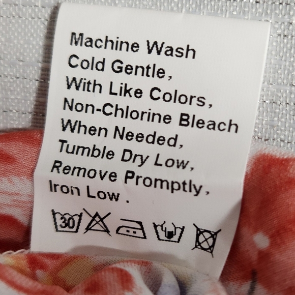 PRETYGARDEN DRESS NWT. SIZE L Floral Print Women's Dress - Picture 7 of 8